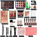 Kit completo de maquillaje todo en uno para mujer, juego de maquill...