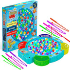 IPIDIPI TOYS Juego de pesca para niños, 45 peces y 8 bastones - Juguete