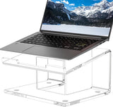 FUCDTEFC Soporte acrílico para computadora portátil para escritorio...
