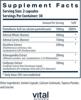 Vital Nutrients Apoyo suprarrenal | Suplementos de apoyo suprarrena...