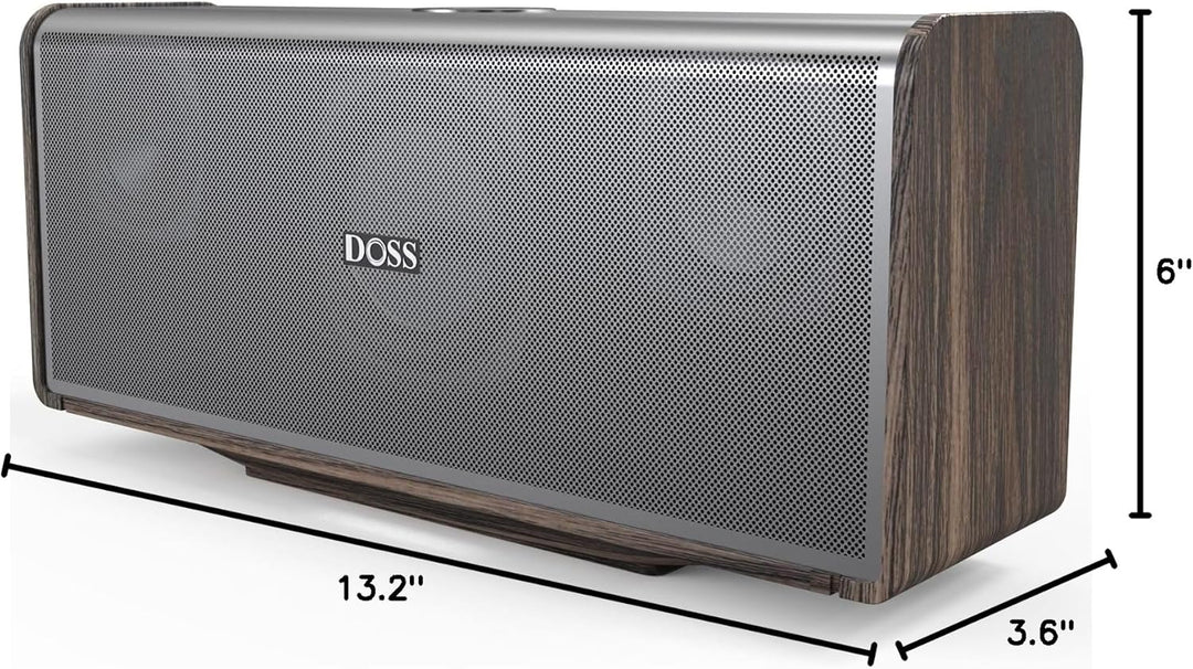 DOSS SoundBox Ultra - Altavoz Bluetooth con audio de 2.1 canales, s...