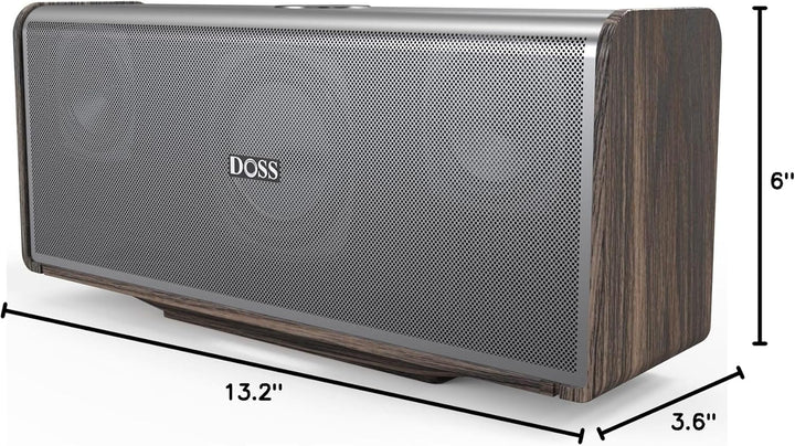 DOSS SoundBox Ultra - Altavoz Bluetooth con audio de 2.1 canales, s...