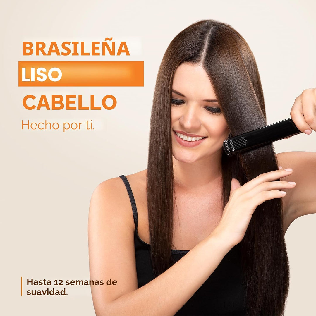 KATIVA Kit de tratamiento de queratina brasileña \u2013 Alisado de...