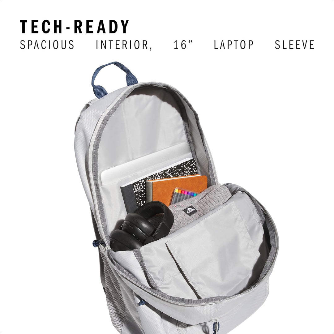 Mochila adidas Excel - Mochila duradera grande atlética para laptop...