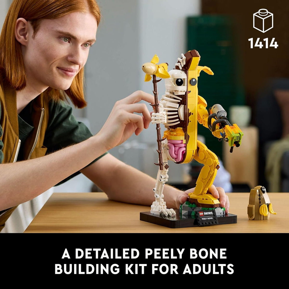 LEGO Fortnite Peely Bone Kit de construcción para adultos