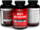Multivitamínico diario para hombres con complejo de vitamina A C, D...