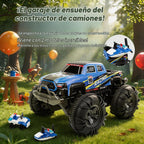 Anfibio RC Monster Truck con bloques, control de gestos