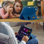 Funda para iPad (A16) de 11 pulgadas 2025 y iPad de 10ª/11ª generación de 10.9 pulgadas 2022, funda magnética con múltiples ángulos, parte trasera a prueba de golpes, soporte para lápiz y apagado y encendido automático, azul marino