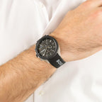 BOSS Reloj cronógrafo de cuarzo para hombre con esfera secundaria de las 6 en punto