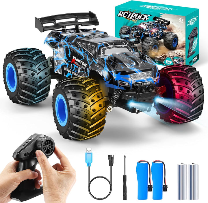 BIFYTON Coche de Control Remoto, Coches RC a Escala 1:18, Camión RC...