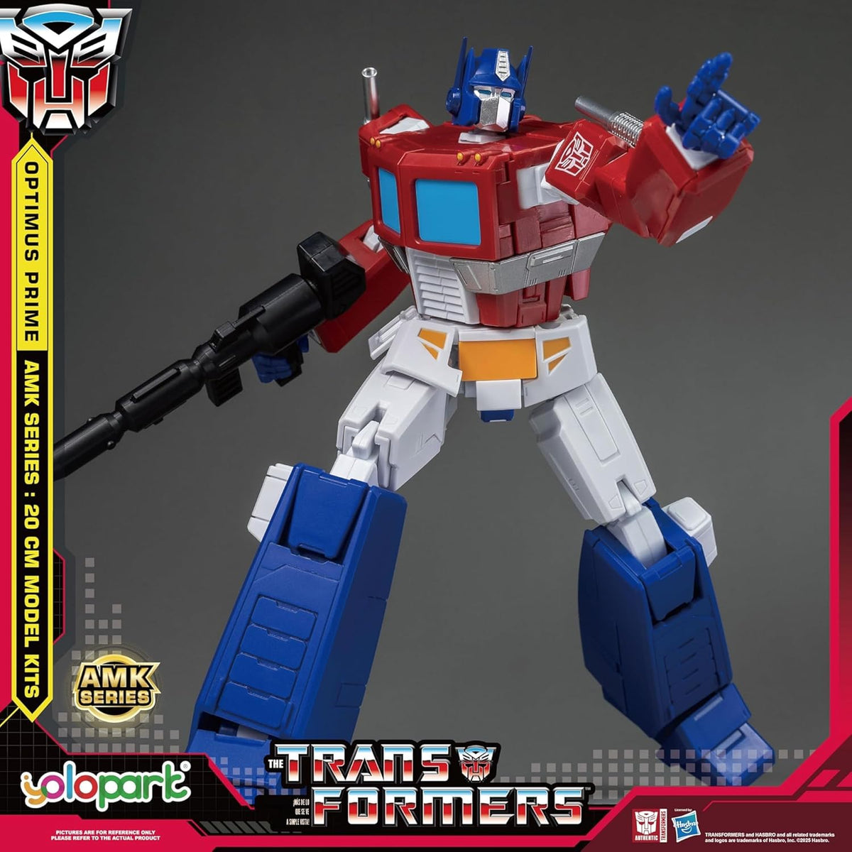 YOLOPARK Optimus Prime Transformer Toys, serie AMK de 7.87 pulgadas