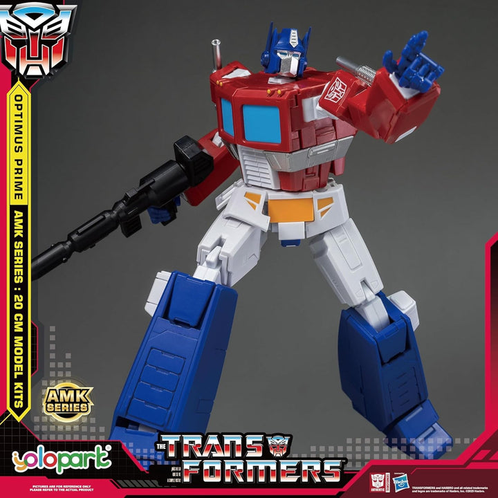 YOLOPARK Optimus Prime Transformer Toys, serie AMK de 7.87 pulgadas...