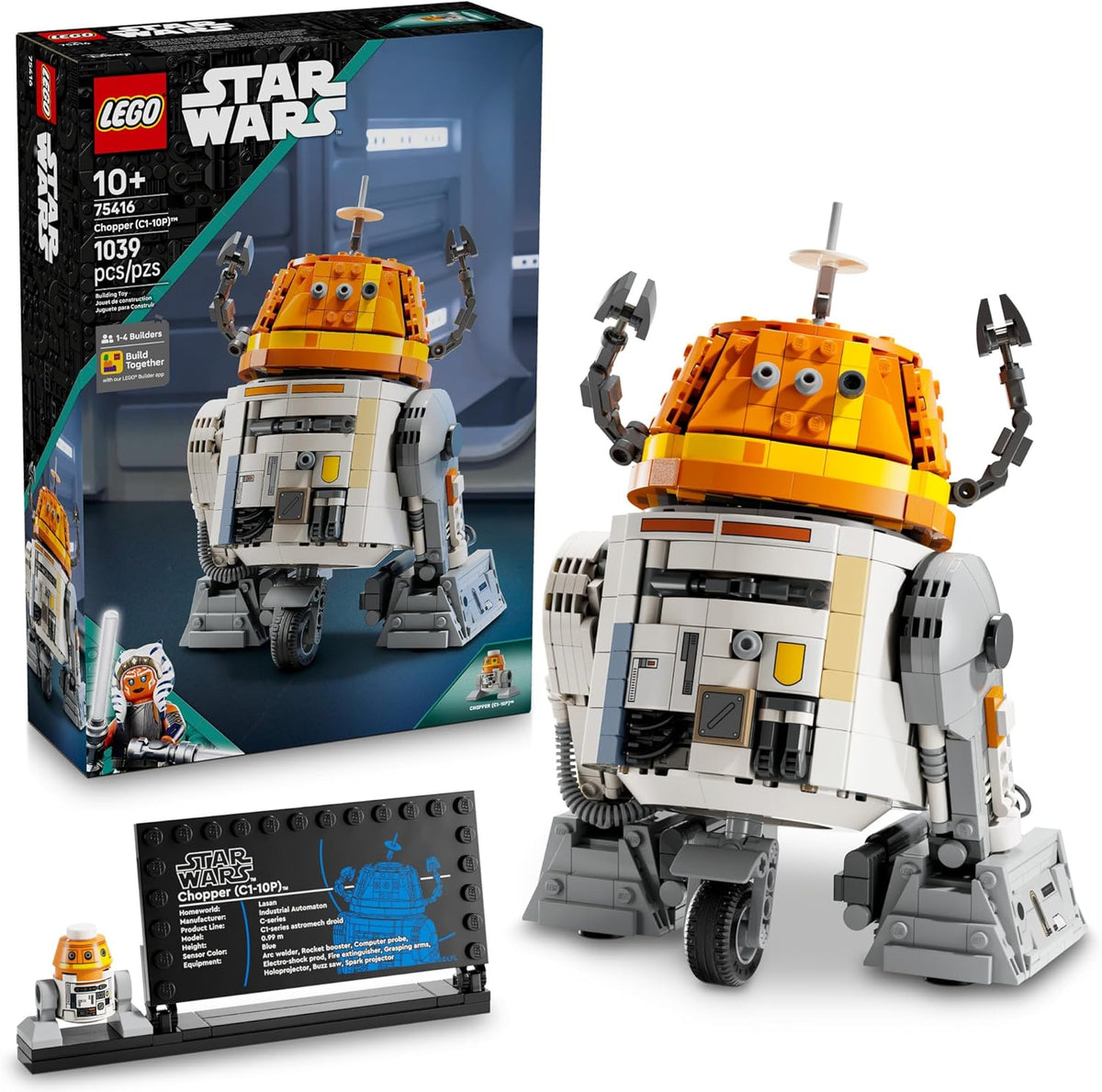 LEGO Star Wars: Ahsoka Chopper (C1-10P) Set de Droid Astromecánico...