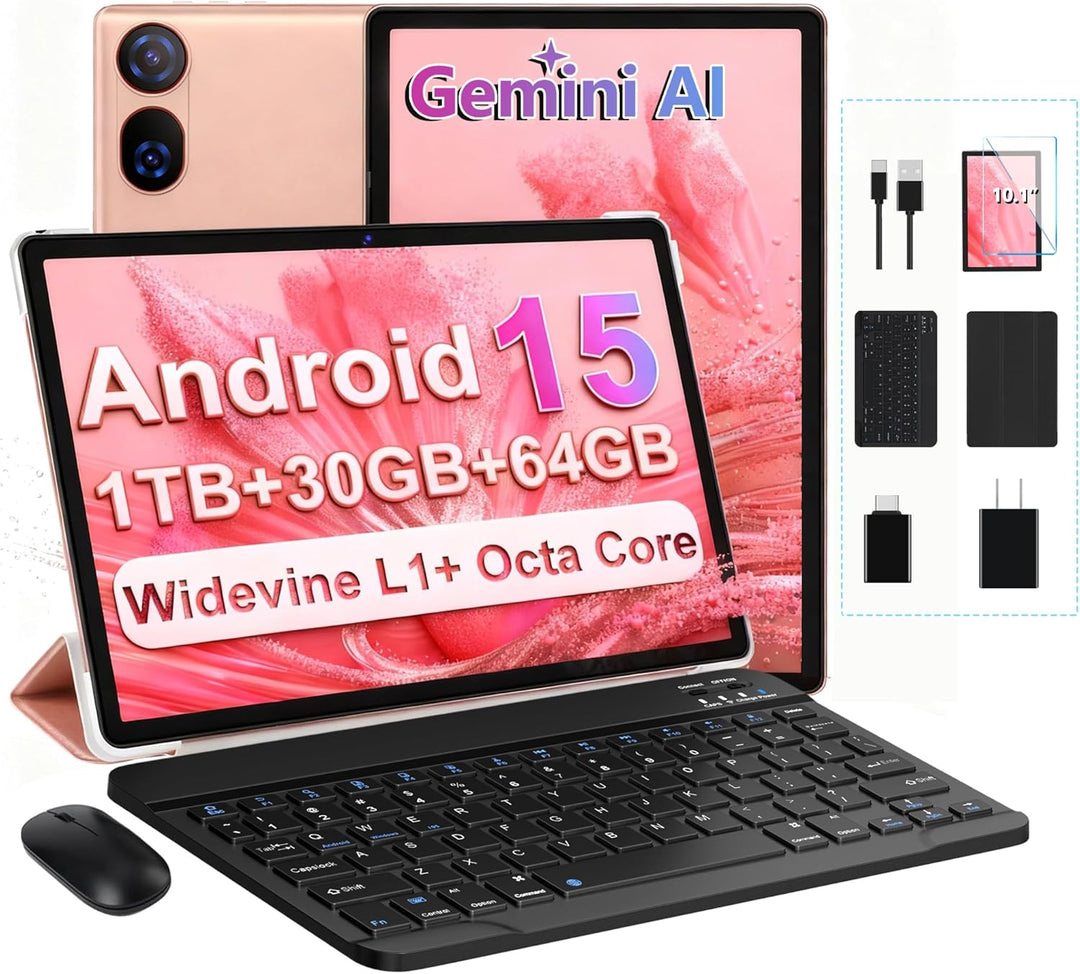 Tableta DMOAO, tableta Android 15 2026 con Gemini AI, pantalla FHD...