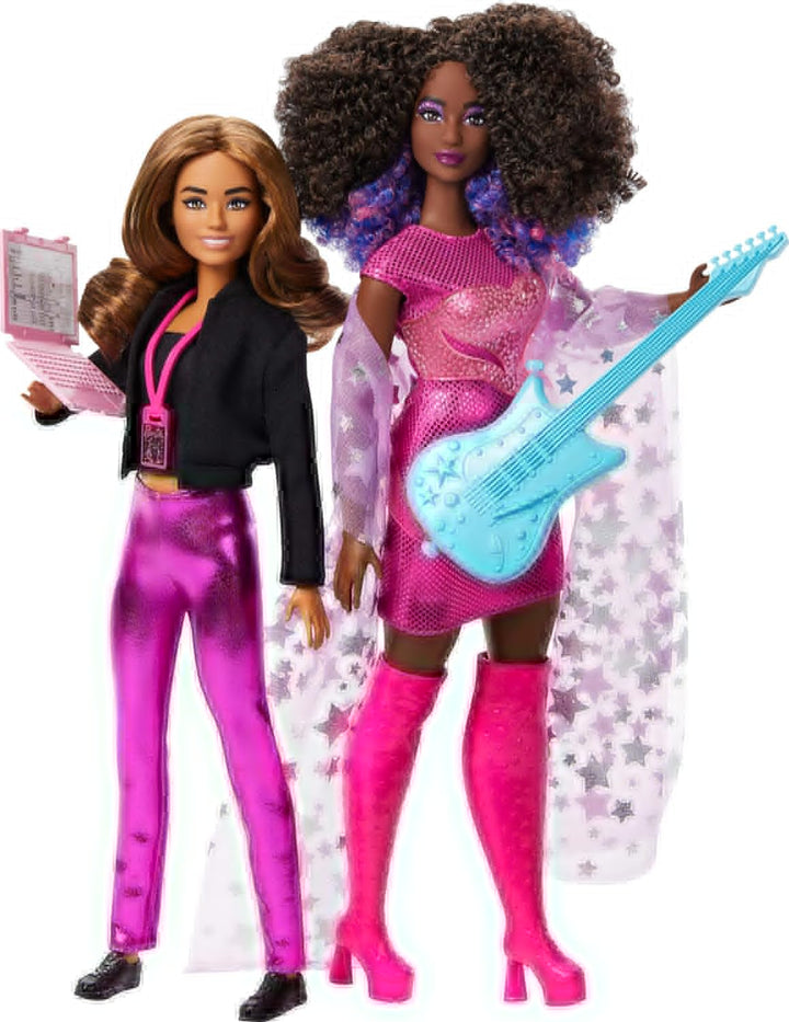 Barbie Carreras Carrera del Año 2 Muñecas y Accesorios con Estrella...