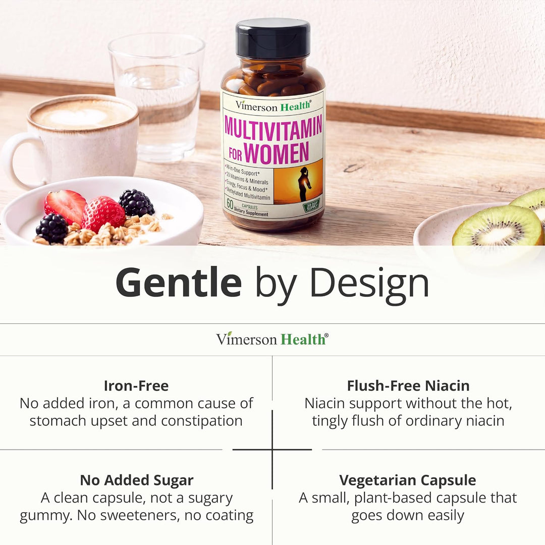 Suplemento multivitamínico para mujer: vitaminas y minerales diario...