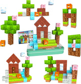 iLacven Bloques Magnéticos Minecraft-Estilo Bloques de Construcción...