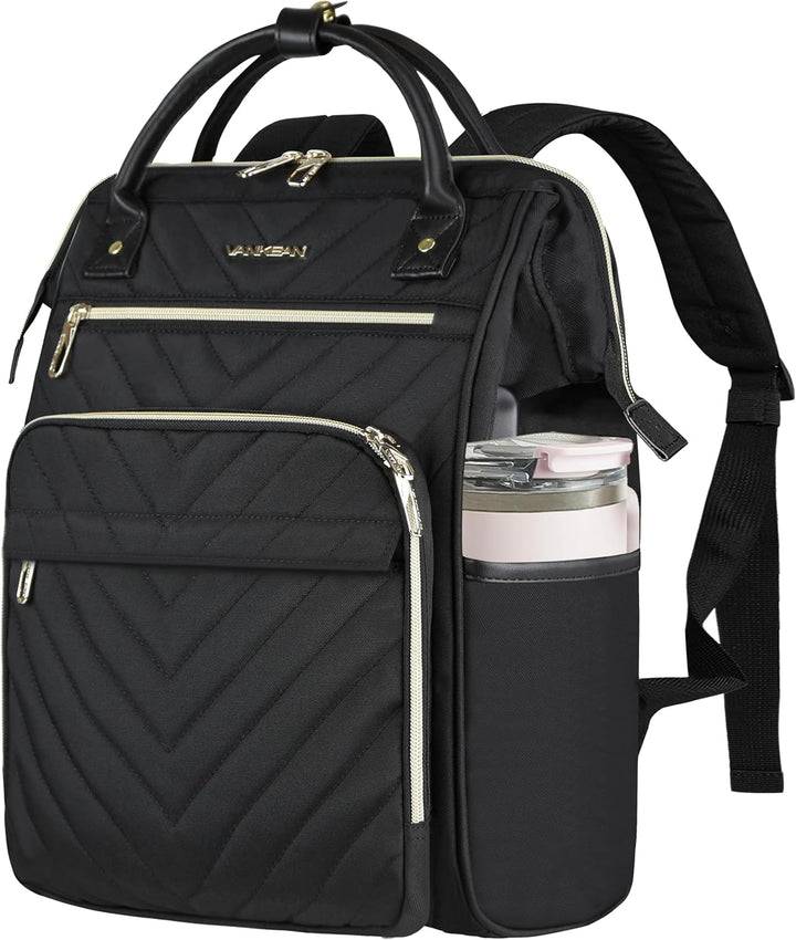 VANKEAN Mochila para laptop de 17 pulgadas para mujeres y hombres,...