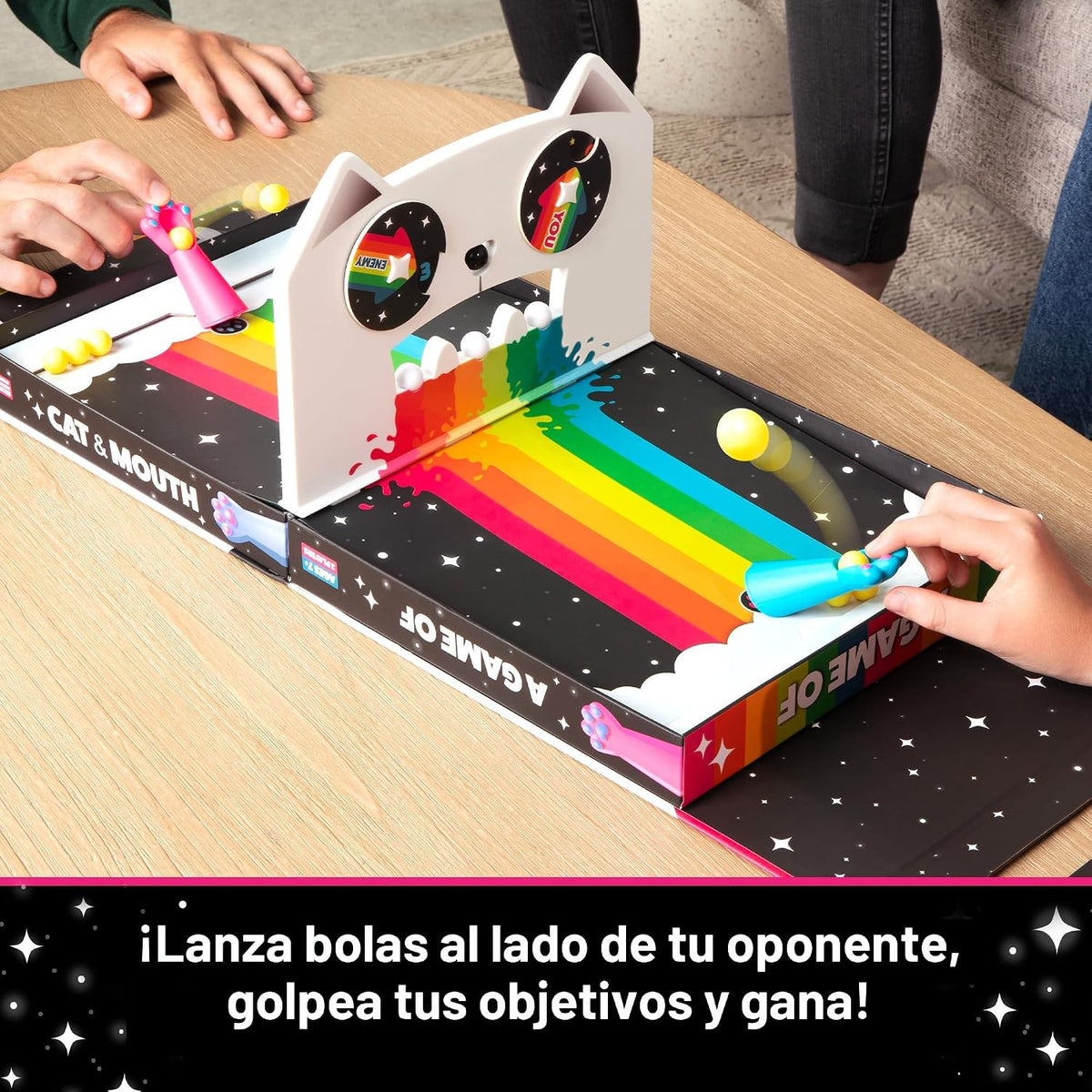 Un juego de gato y boca de Exploding Kittens - Juego de cartas para adultos