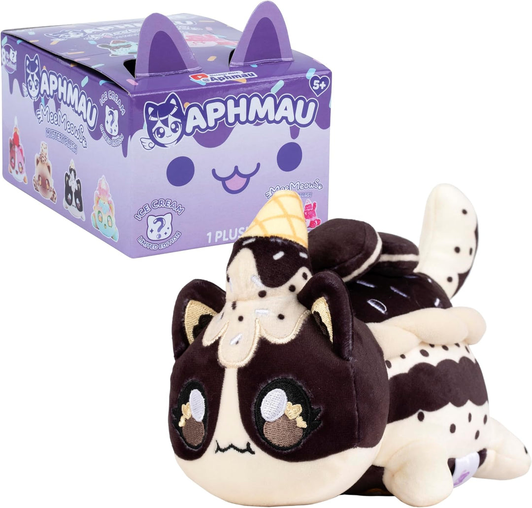Aphmau MeeMeow Mystery Plush de 6 pulgadas Helado canal