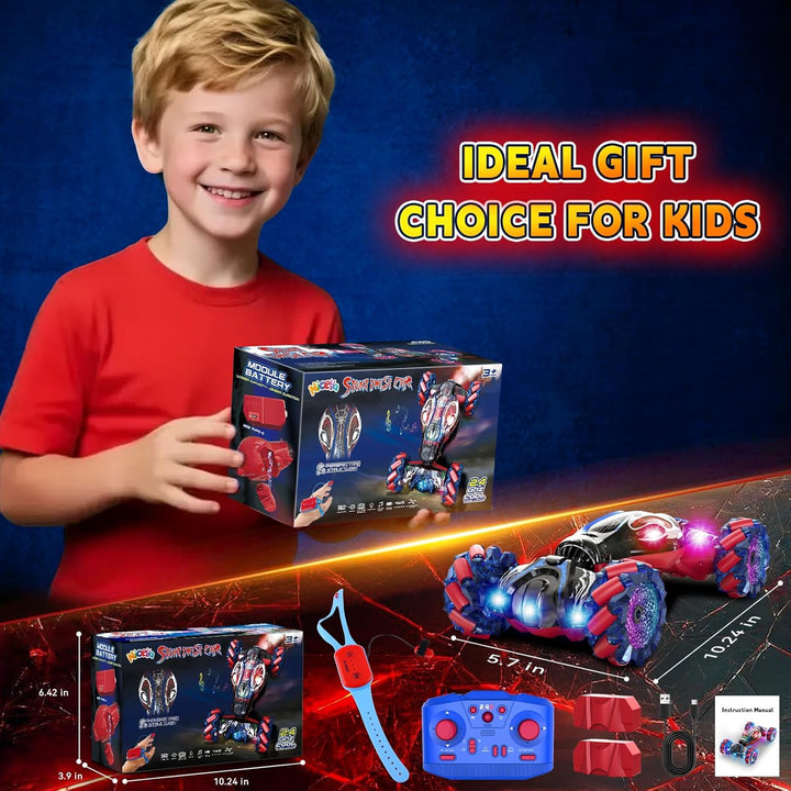 S-pider - Auto de control remoto para niños de 4 a 7 años