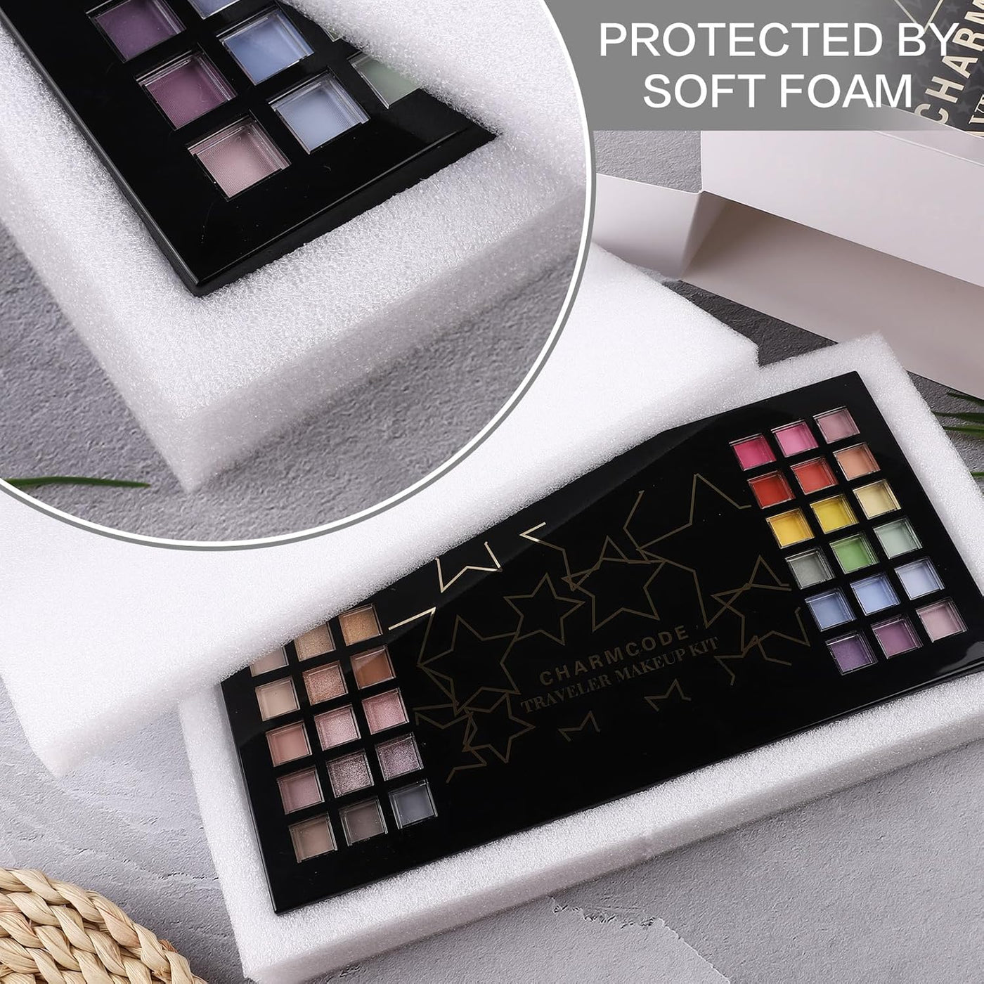 CHARMCODE Kit de maquillaje todo en uno, kit de maquillaje para muj...