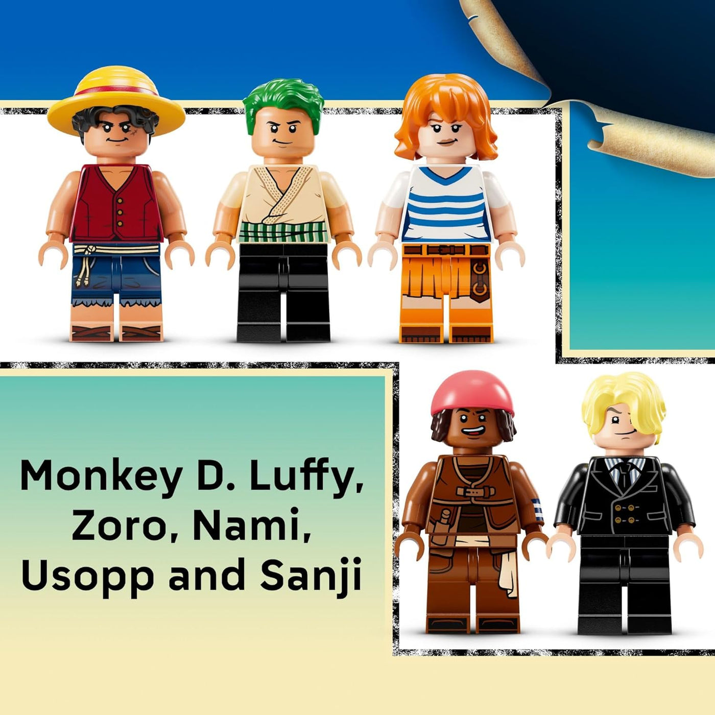 LEGO ONE Piece The Going Merry Pirate Ship Building