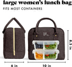 Fit & Fresh Bloomington - Lonchera grande aislada para mujer, resistente fugas