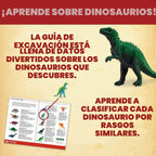 MindWare ¡Desenterralo! Kit de excavación de huevos de dinosaurio