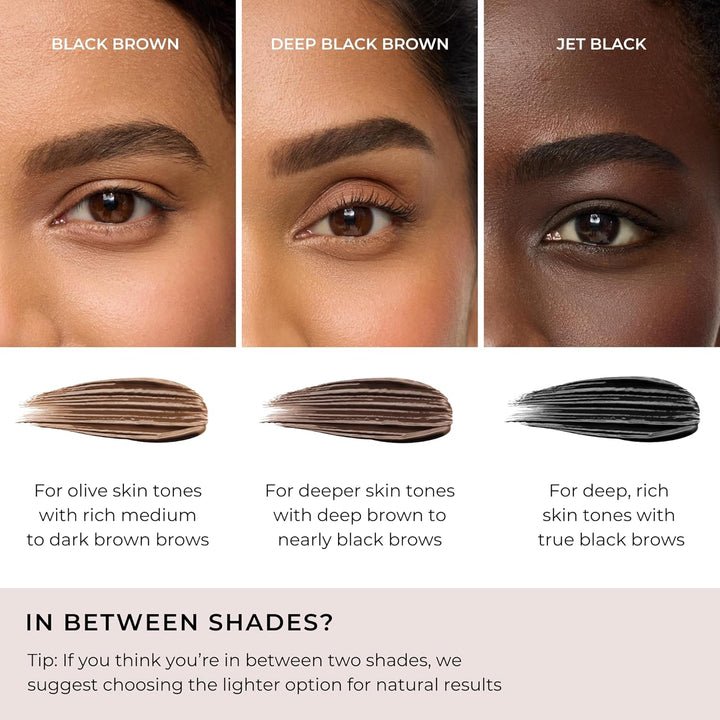 WUNDERBROW Gel para cejas, impermeable, a prueba de manchas, de lar...