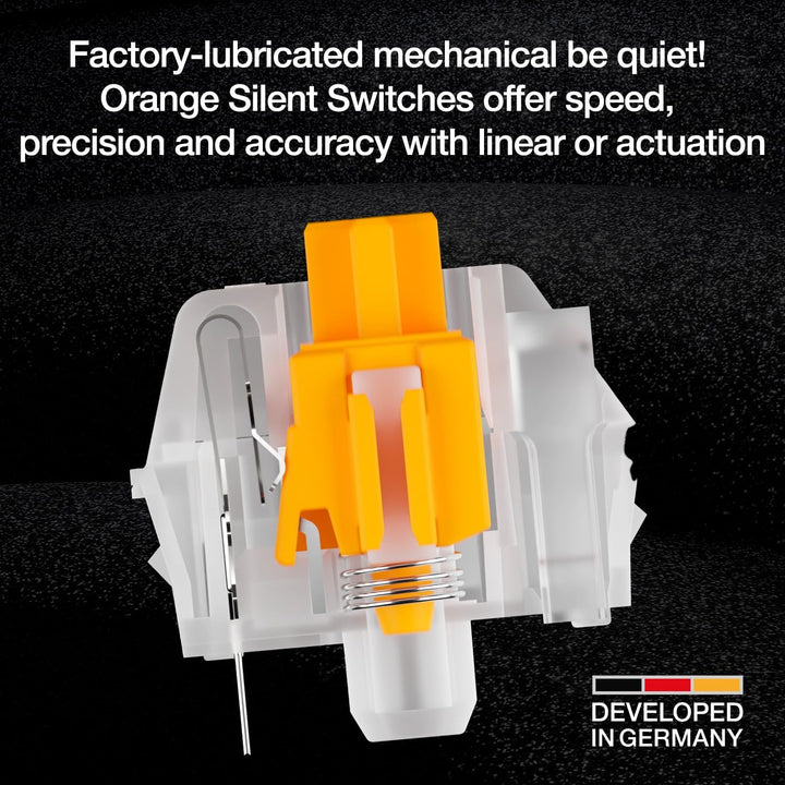 be quiet! Teclado Mecánico Light Mount | Lineal | Interruptores Sil...