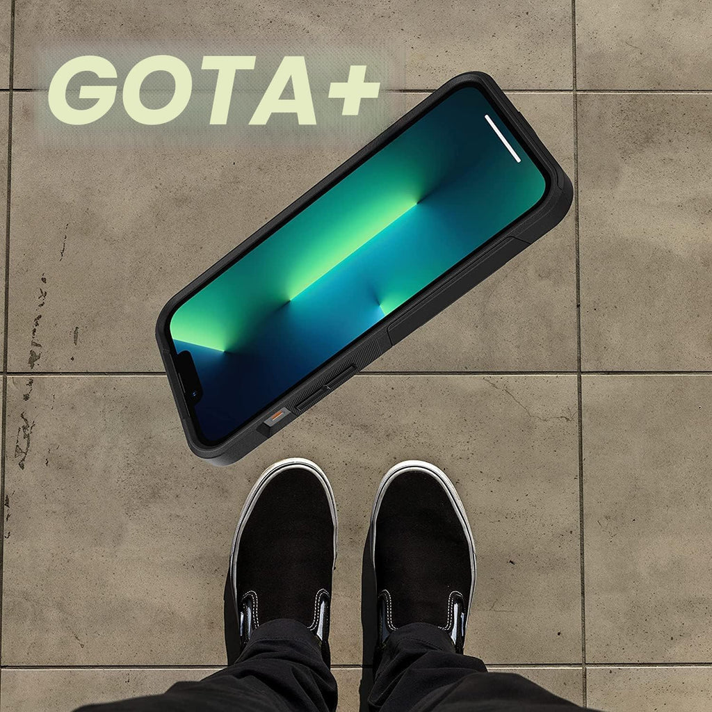 OtterBox Commuter Series - Funda para iPhone 13 Pro Max y iPhone 12 Pro Max, negro