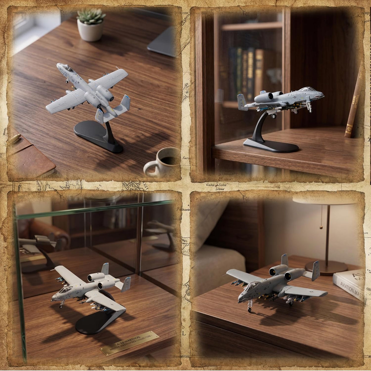 A-10 Thunderbolt II Warthog - Aviones fundidos a presión modelo 1