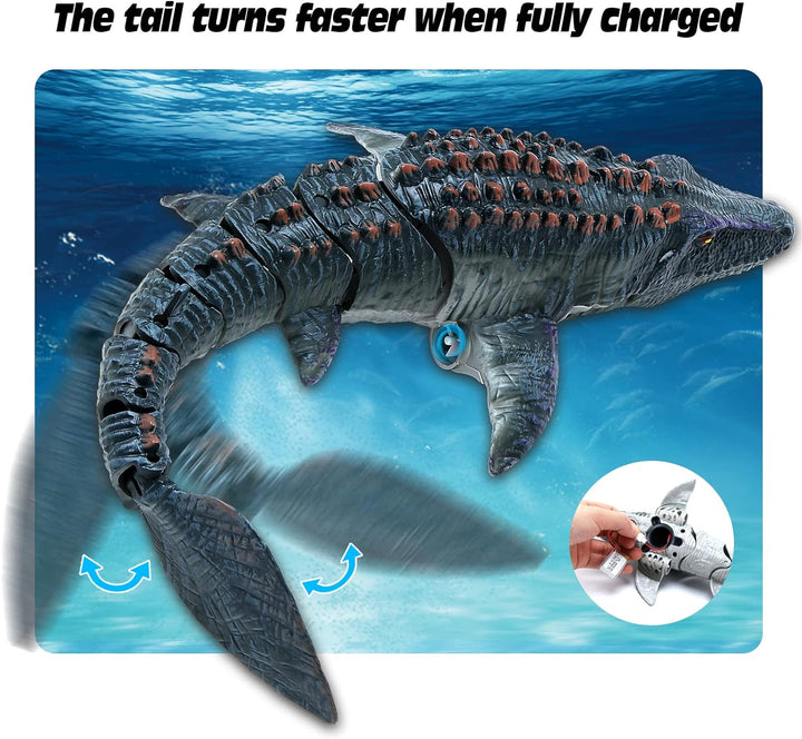 fromeasy Juguetes de Dinosaurio con Control Remoto para Niños de 3...