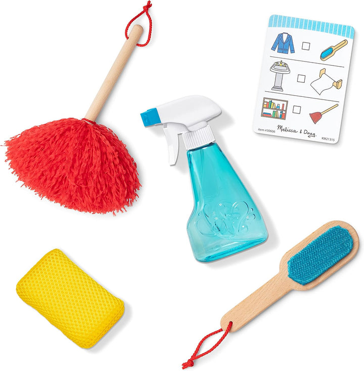 Melissa &amp; Doug Juego de limpieza Deluxe Sparkle &amp; Shine (11...