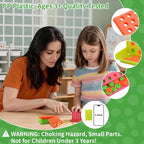 Paquete de 48 juegos 4 en una fila, mini bolsillo para conectar cuatro juegos para niños, regalos de fiesta, bolsas de regalo, premios de aula, 4 colores surtidos, rellenos de piñata, regalos de