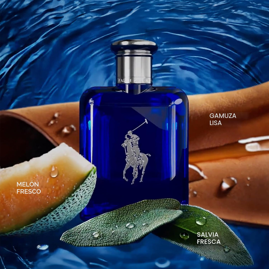 Ralph Lauren - Polo Blue - Parfum - Colonia Hombre - Acuático y Fre...