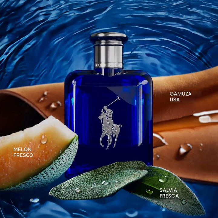 Ralph Lauren - Polo Blue - Parfum - Colonia Hombre - Acuático y Fre...