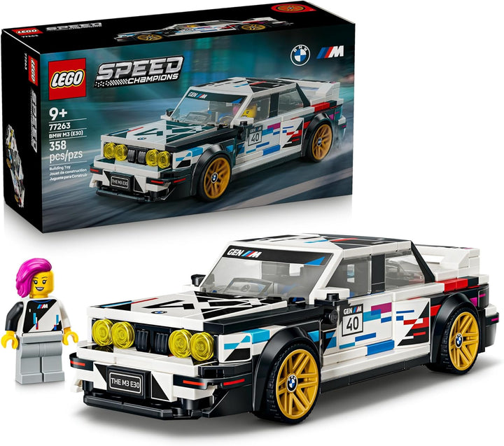 LEGO Speed Champions BMW M3 (E30) - Building Toy for Boys &amp; Gir...