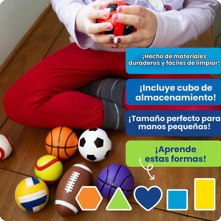 Learning Resources Snap-n-Learn - Moldeadores deportivos - Juguetes...