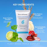 TEREZ &amp; HONOR Kit de crema facial y protector solar para hombre...