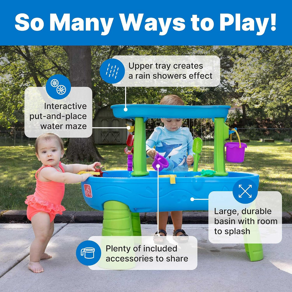 Step2 – chubascos lluvia – Tabla de Agua de los Estanques juego