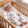 Muñecas de bebé recién nacidas realistas de 20 pulgadas con cuerpo posable, muñecas de bebé de la vida real con accesorios para niñas de más de 3 años, juegos de simulación, colección