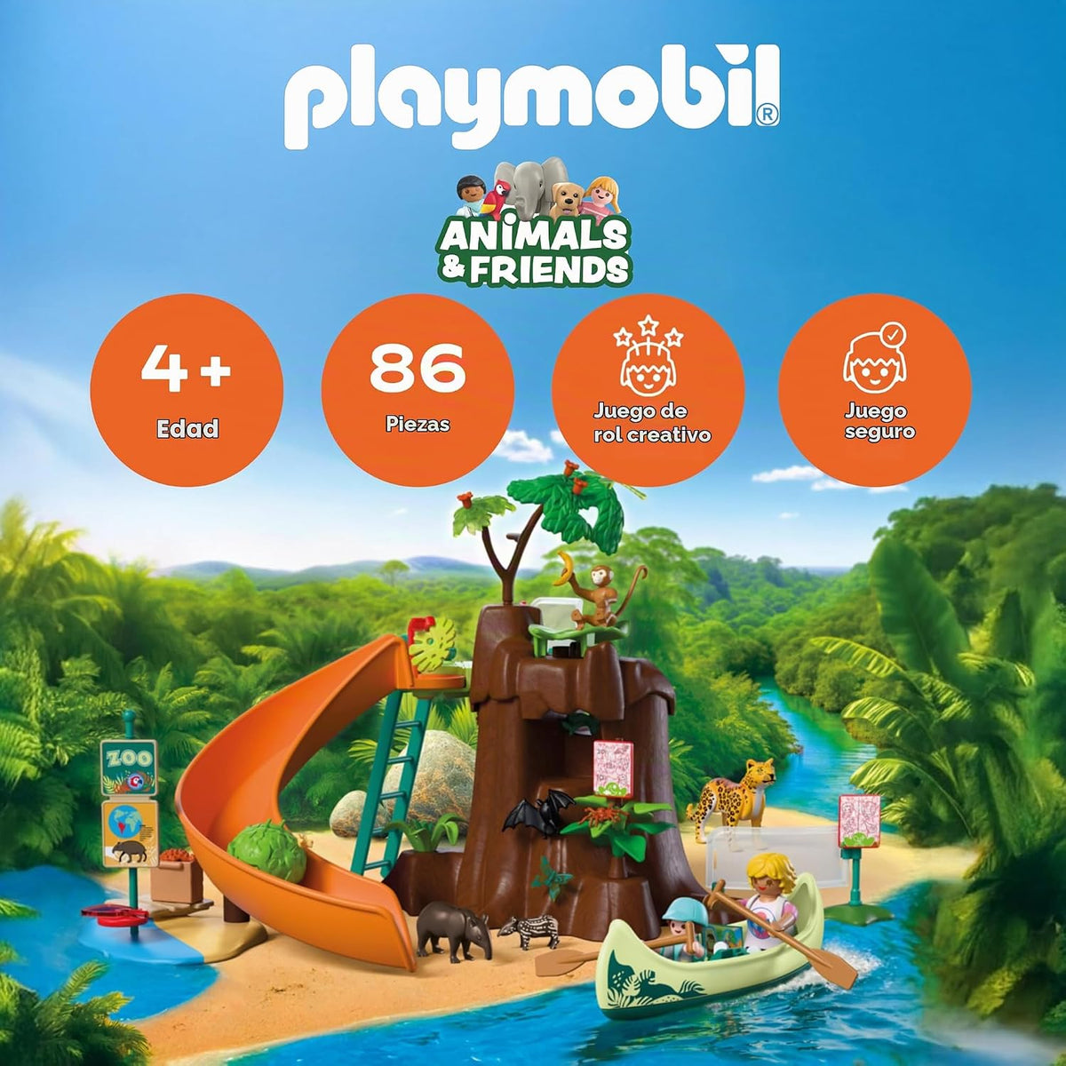 Playmobil Zoo: Aventura en la selva