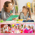 Zhehao Tableta de escritura LCD de 32 piezas para niños 8.5 "borrable
