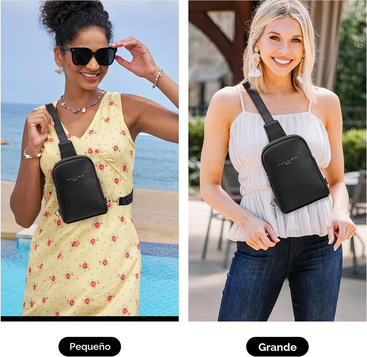 Bolsos cruzados pequeños para mujer, bolso bandolera mini para viaje