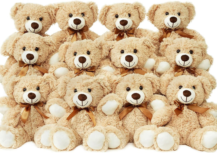 LELELONG Paquete de 12 Osos de Peluche 34.3 cm Osos de Peluche Pequ...