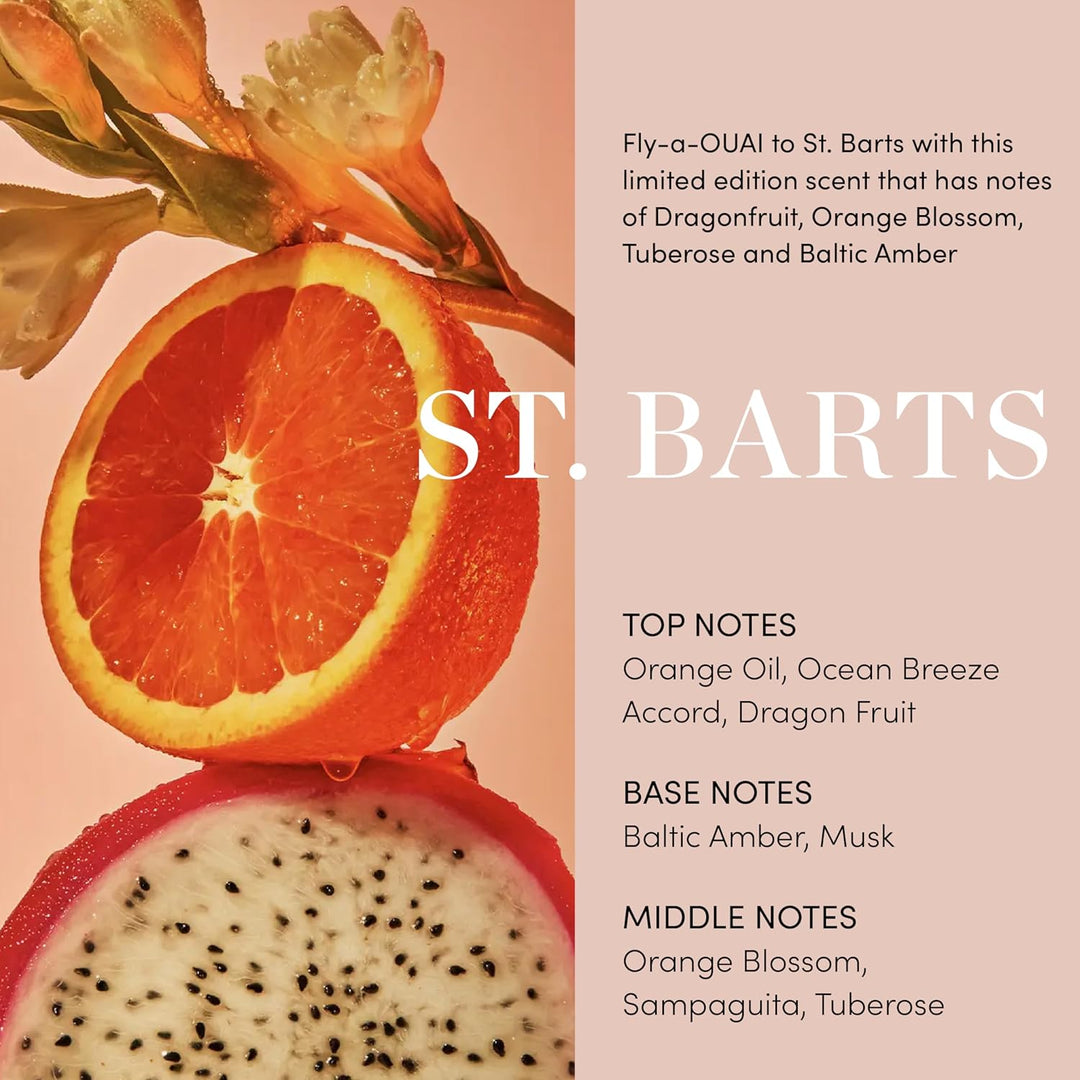 OUAI St. Barts - Exfoliante corporal con mezcla de azúcar y aceite...