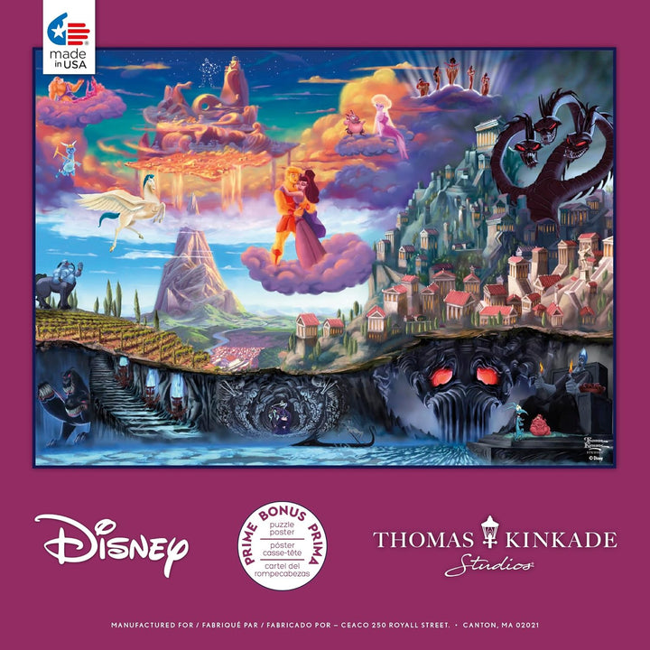 Ceaco - Thomas Kinkade - Disney - Hércules - Rompecabezas
