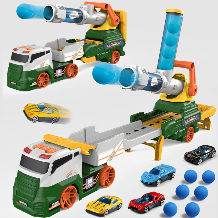 Dwi Dowellin Juguetes de camión para niños, juguetes de coche grand...